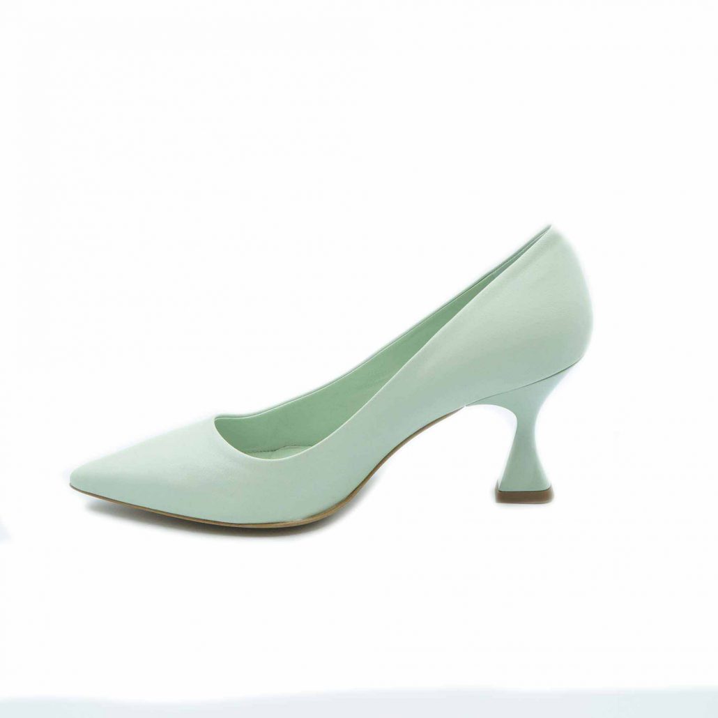 Lea Gu decollete’ in nappa , tacco in plex 70 mm Fino al 60% di sconto