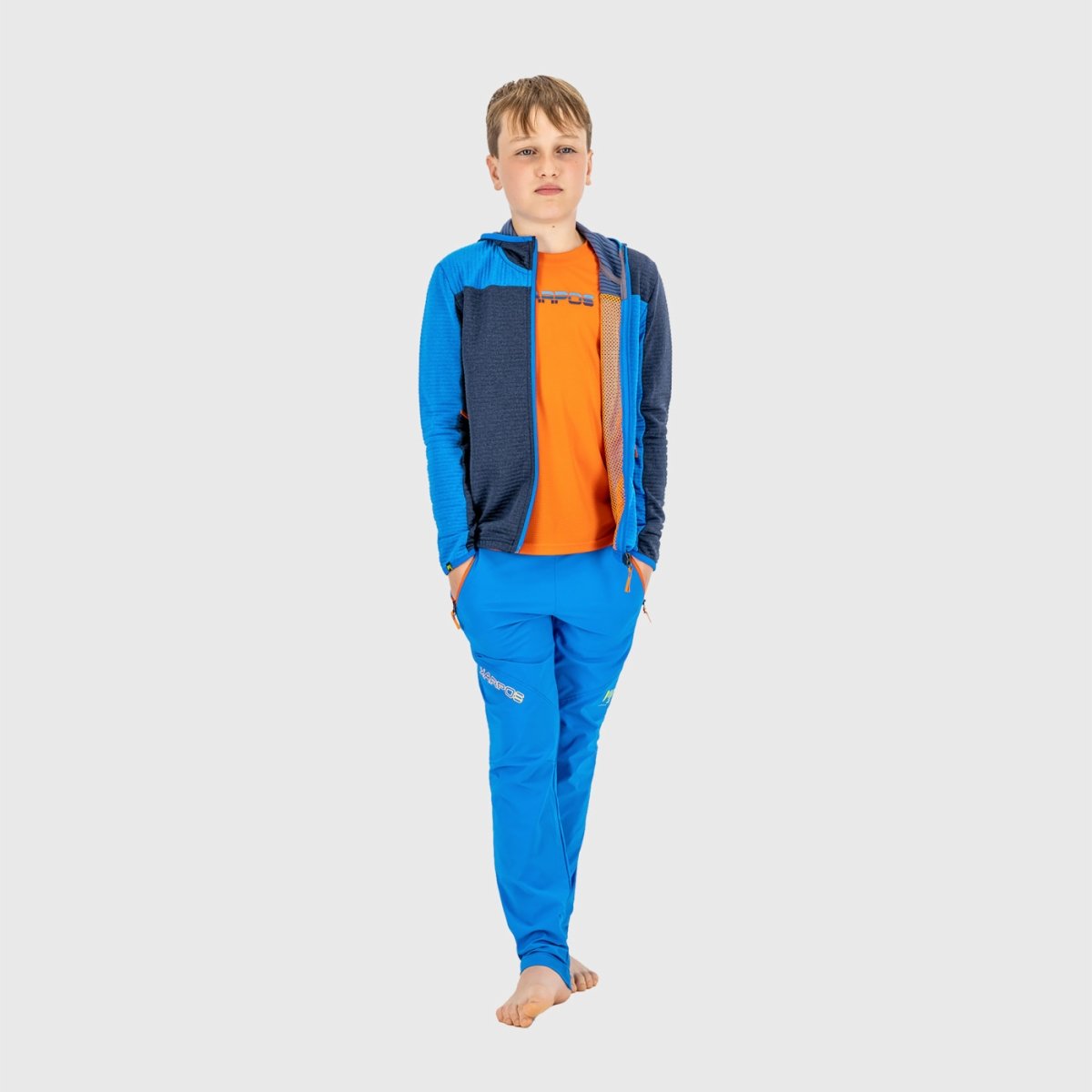 Karpos NUVOLAU KID FULL-ZIP HOODIE Saldi