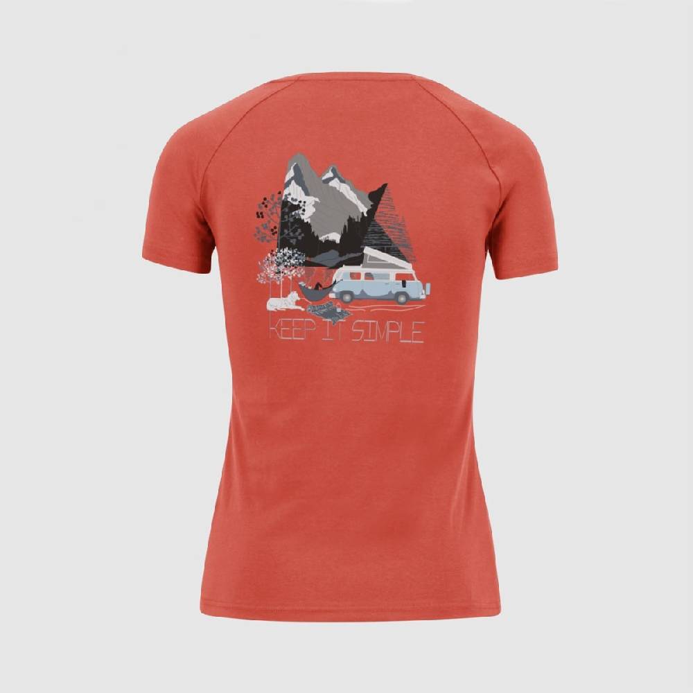 Karpos GENZIANELLA W T-SHIRT Saldi Di Fabbrica