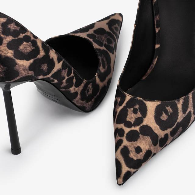 Le Silla Décolleté raso stampa leopardata Offerte stagionali
