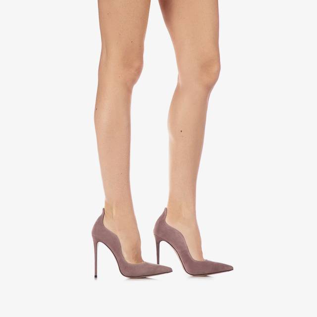 Le Silla Décolleté camoscio nude petra Comprare a buon mercato
