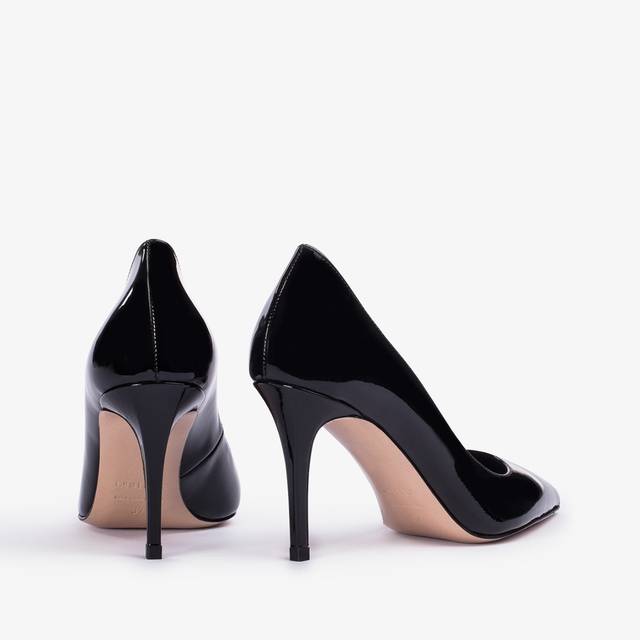 Le Silla Décolleté vernice nera Sconti VIP