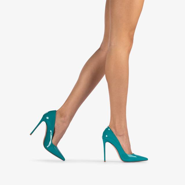 Le Silla Décolleté vernice verde liberty Fino al 55% di sconto