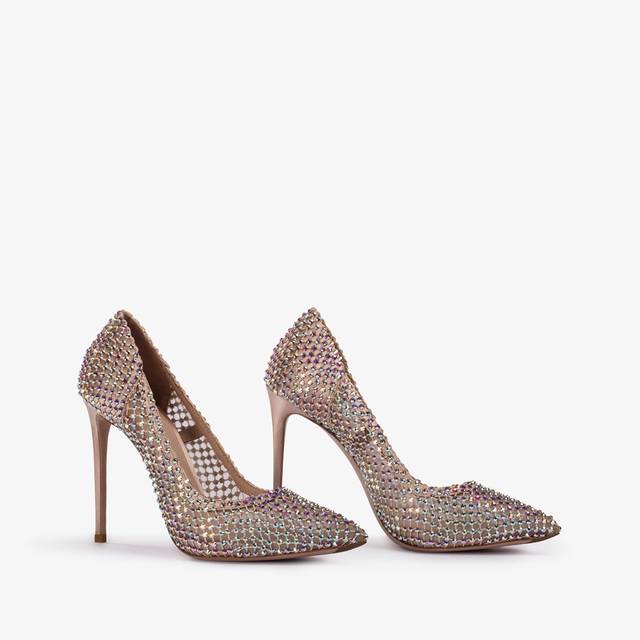 Le Silla Décolleté gioiello rete nude skin Fino Al -60%