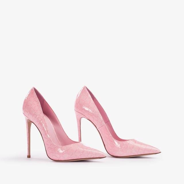 Le Silla Décolleté stampa cocco rosa dea Saldi Di Fabbrica