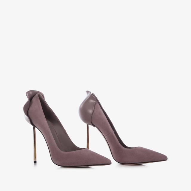 Le Silla Décolleté camoscio nude petra Moda