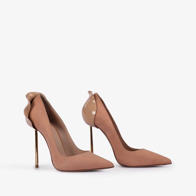 Le Silla Décolleté camoscio phard/oro Spedizione gratuita