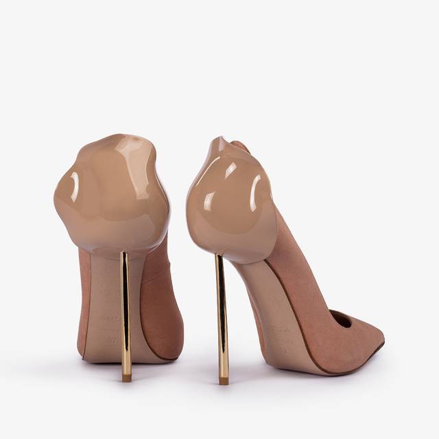 Le Silla Décolleté camoscio phard/oro Spedizione gratuita