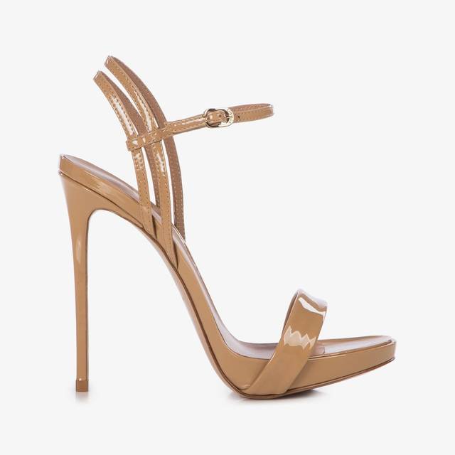 Le Silla Sandalo vernice sabbia doha Shopping online