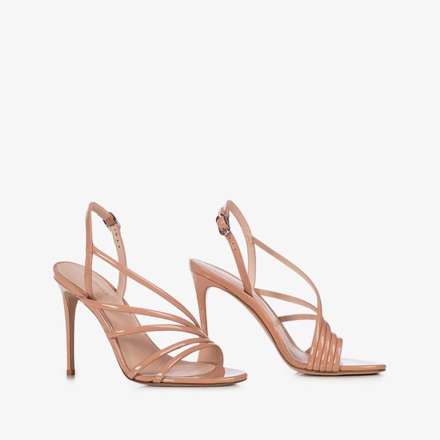 Le Silla Sandalo vernice nude phard Lightning offer