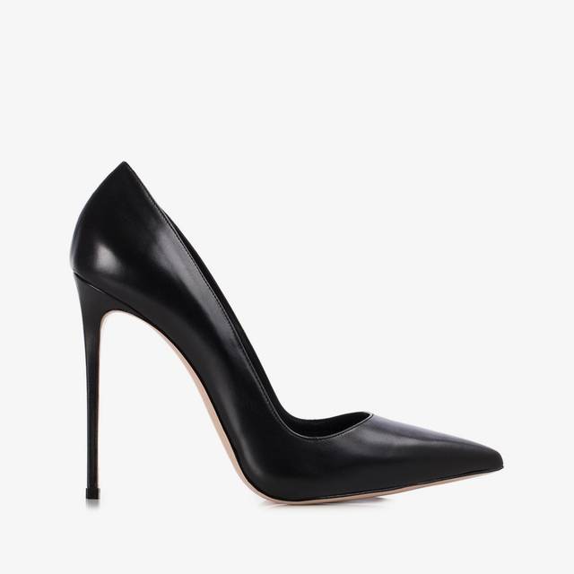 Le Silla Décolleté pelle nera