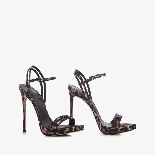 Le Silla Sandalo raso leopardato Offerta settimanale