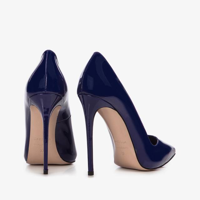Le Silla Décolleté vernice blu lazuli Discount Store per i nuovi prodotti