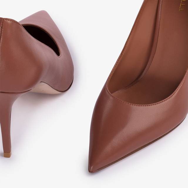 Le Silla Décolleté pelle marrone cake 50% di sconto con spedizione gratuita