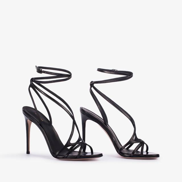 Le Silla Sandalo pelle nero Qualità