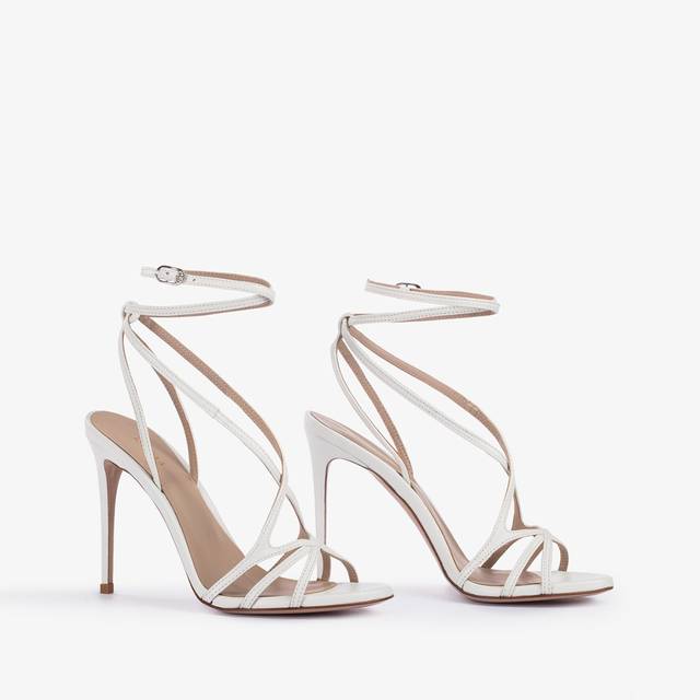 Le Silla Sandalo pelle bianco Promozione