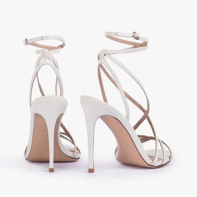Le Silla Sandalo pelle bianco Promozione