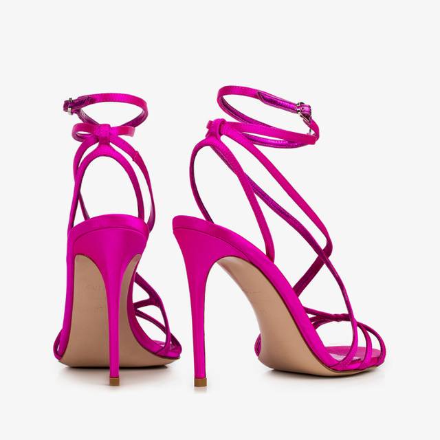 Le Silla Sandalo raso fucsia bouganville Promozione Limitata