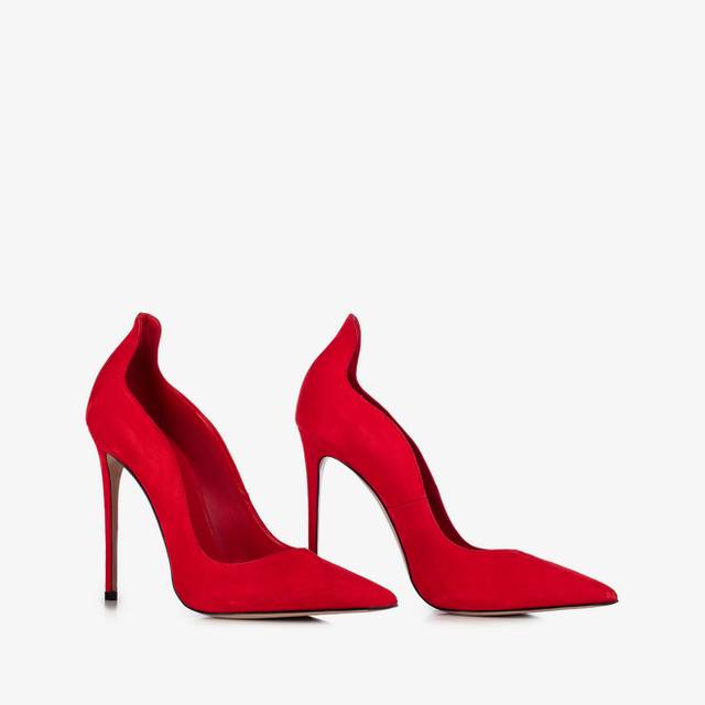 Le Silla Décolleté camoscio rossa Affare Del Giorno