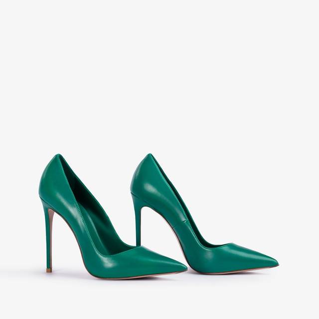 Le Silla Décolleté pelle verde golf Sottocosto