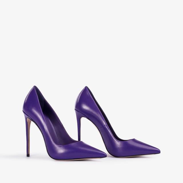 Le Silla Décolleté pelle viola kamala Convenienza