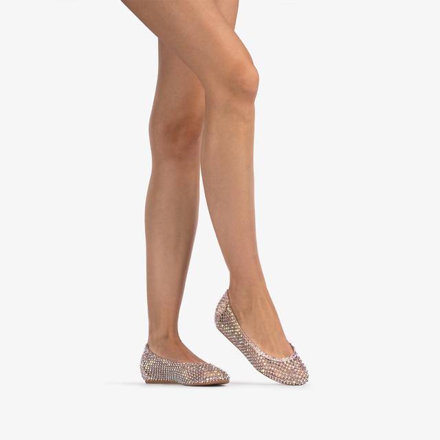 Le Silla Ballerina gioiello rete nude skin con Cristalli Offerta