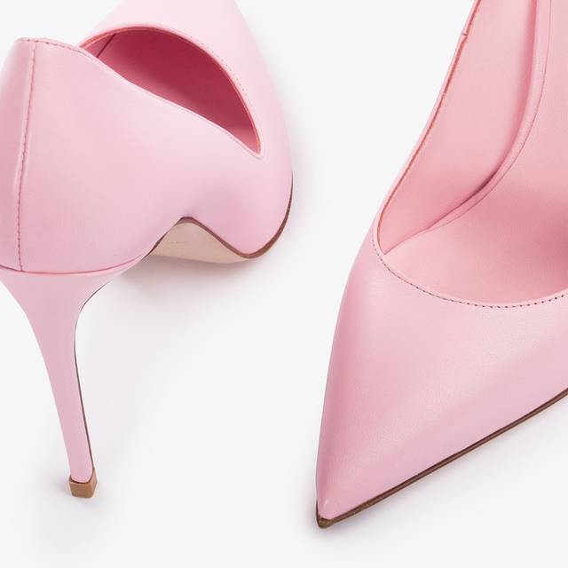 Le Silla Décolleté pelle rosa dea Vendita Economica