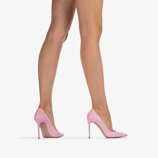 Le Silla Décolleté pelle rosa dea Vendita Economica