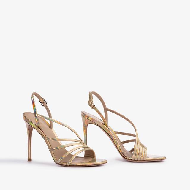 Le Silla Sandalo iridescente nude Offerta speciale
