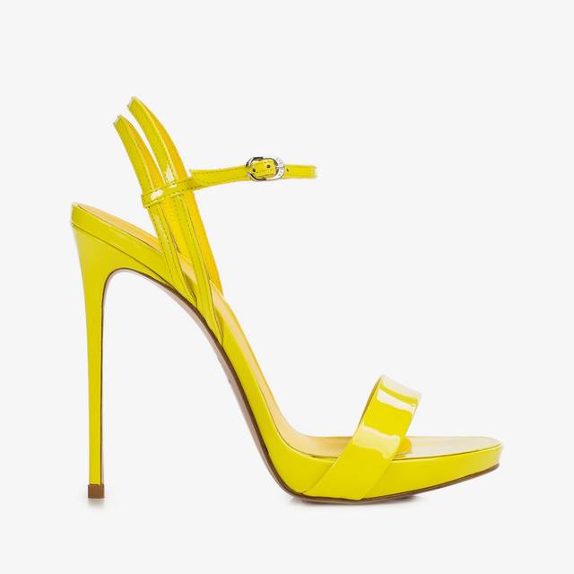 Le Silla Sandalo vernice giallo stella