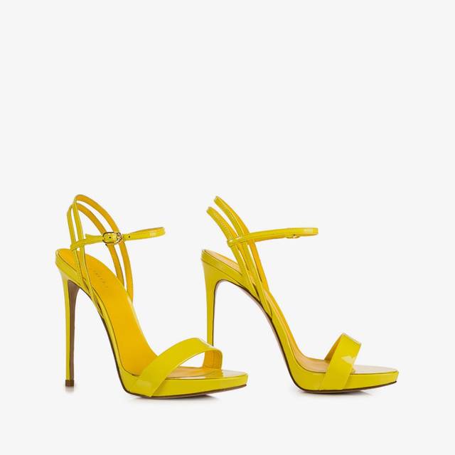 Le Silla Sandalo vernice giallo stella Vendite stagionali