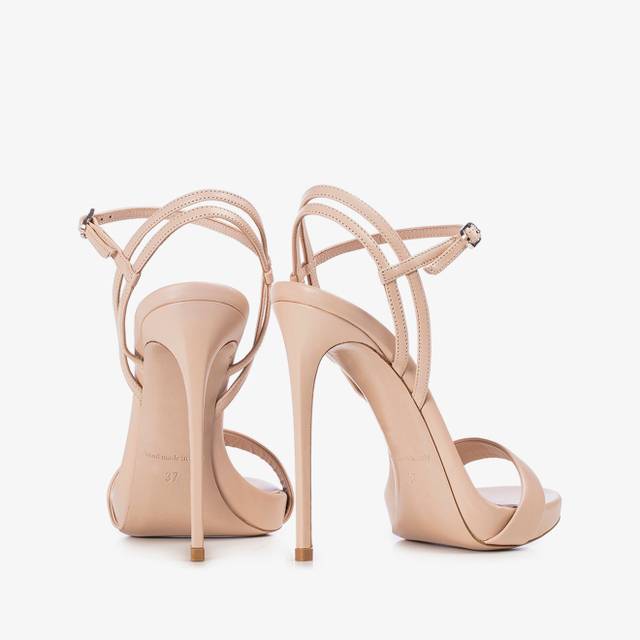 Le Silla Sandalo pelle nude skin Nuovi prodotti