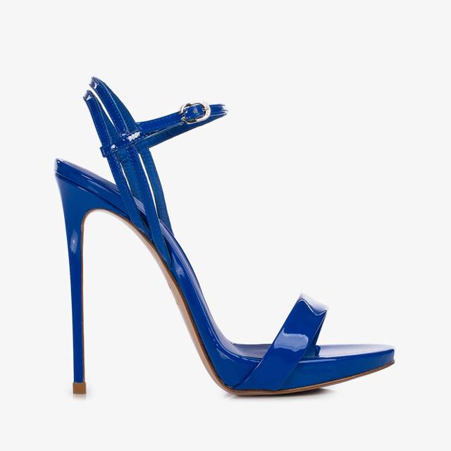 Le Silla Sandalo vernice blu persia Bestseller