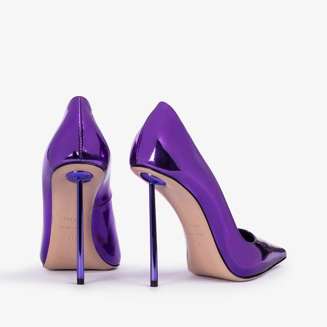 Le Silla Décolleté metallizzata viola kamala Offerta settimanale