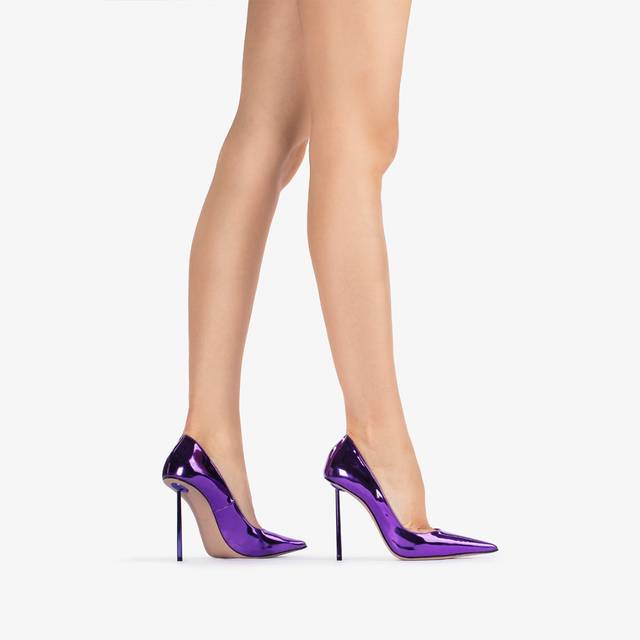 Le Silla Décolleté metallizzata viola kamala Offerta settimanale