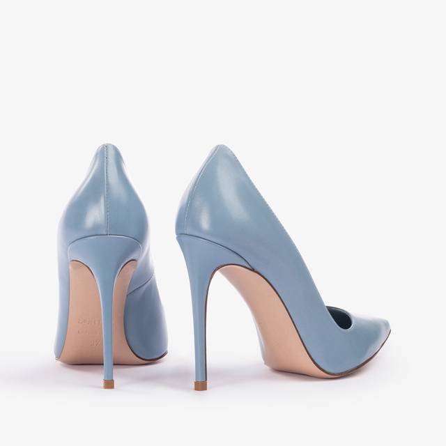 Le Silla Décolleté pelle azzurro nilo Fino al 55% di sconto