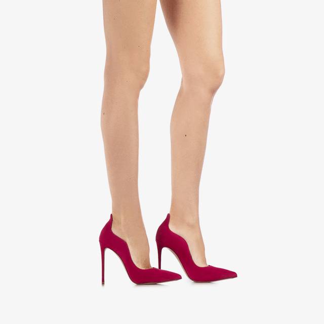 Le Silla Décolleté camoscio fucsia cosmopolitan Soddisfazione Garantita