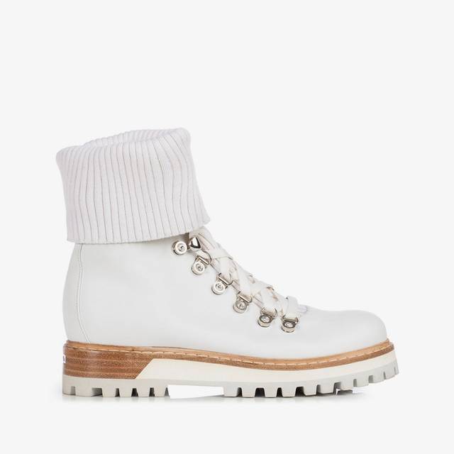 Le Silla Stivaletto trekking pelle bianco Shopping Online