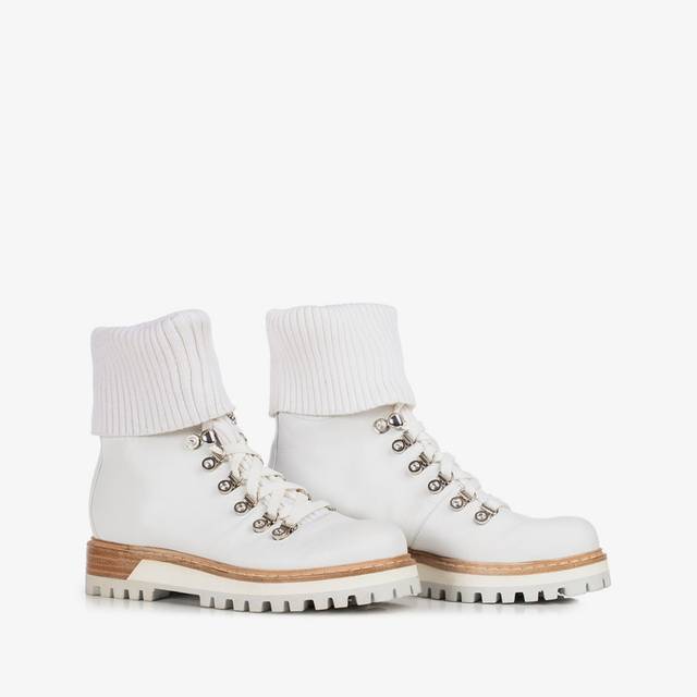 Le Silla Stivaletto trekking pelle bianco Shopping Online