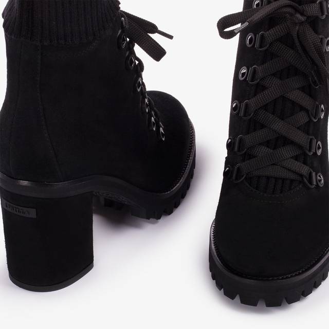 Le Silla Stivaletto trekking camoscio nero Affare Del Giorno