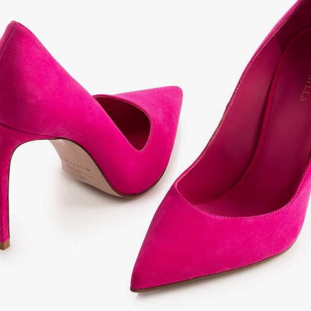 Le Silla Décolleté camoscio fucsia bouganville Offerta