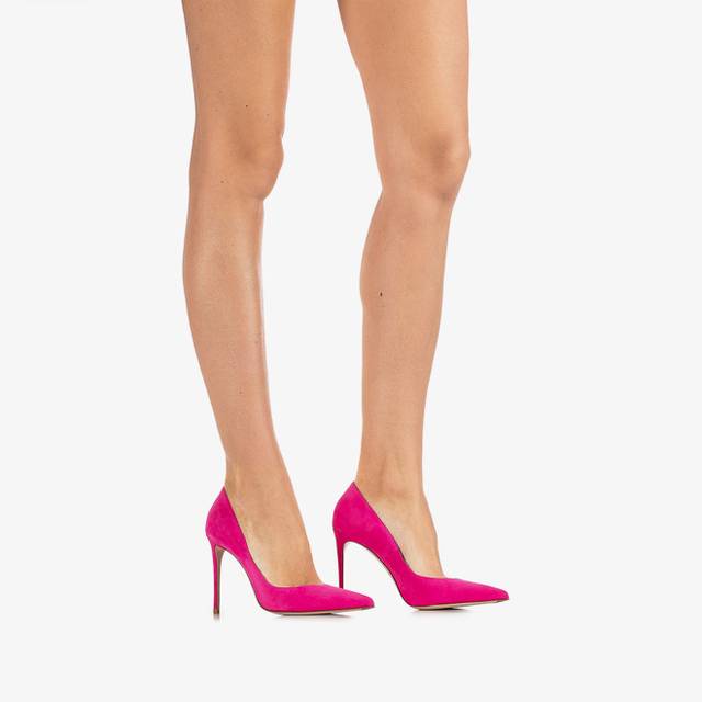 Le Silla Décolleté camoscio fucsia bouganville Offerta
