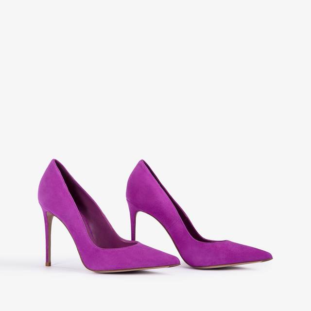 Le Silla Décolleté camoscio lavanda darling Economico