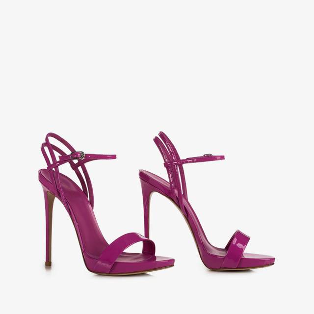 Le Silla Sandalo vernice viola orchid Nuova