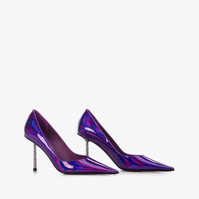 Le Silla Décolleté iridescente viola kamala Prezzo di fabbrica