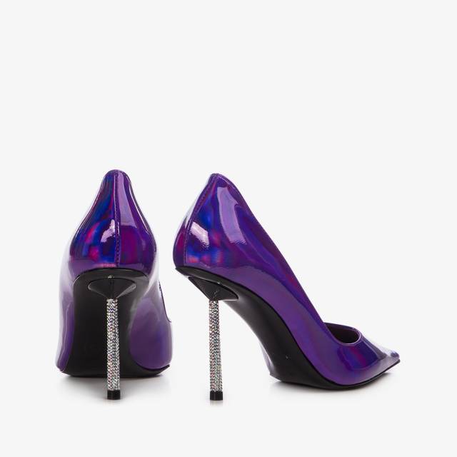 Le Silla Décolleté iridescente viola kamala Prezzo di fabbrica