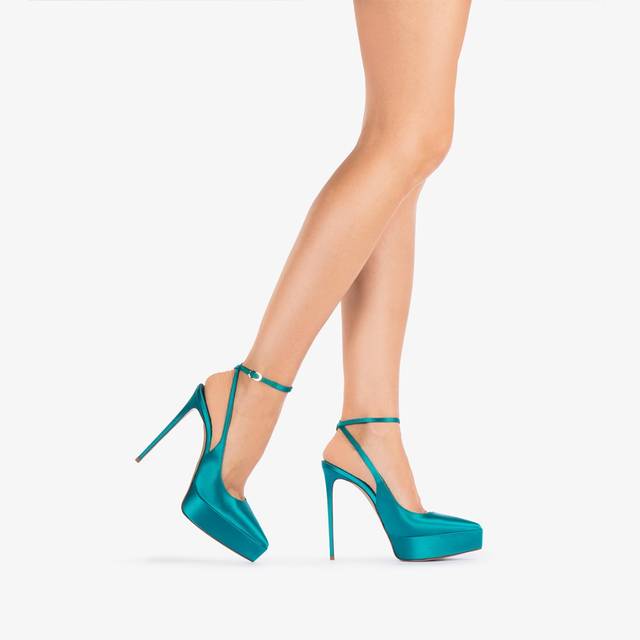 Le Silla Slingback con plateau raso verde procida Cyber Monday
