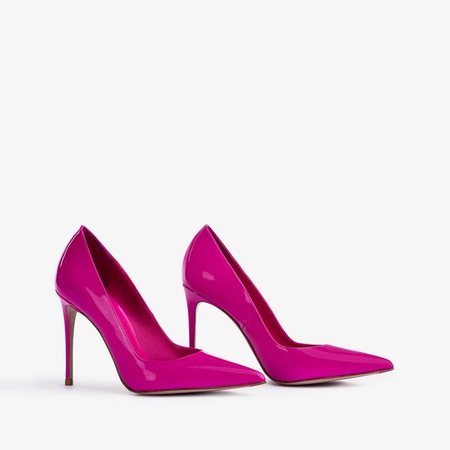 Le Silla Décolleté vernice fucsia bouganville Offerta Pasqua
