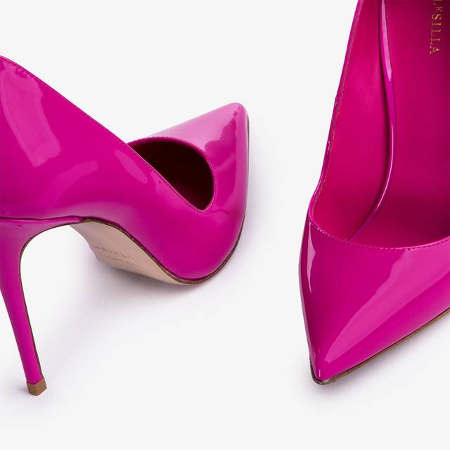 Le Silla Décolleté vernice fucsia bouganville Offerta Pasqua