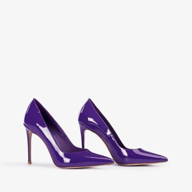 Le Silla Décolleté vernice viola queen Offerta per la Festa della Mamma